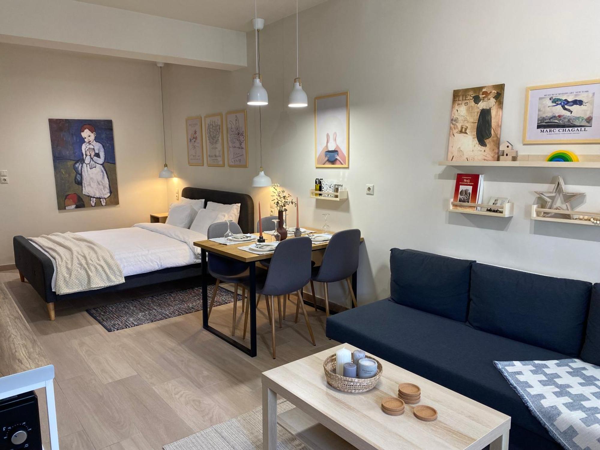 D.F. Appartement Kalampáka Buitenkant foto