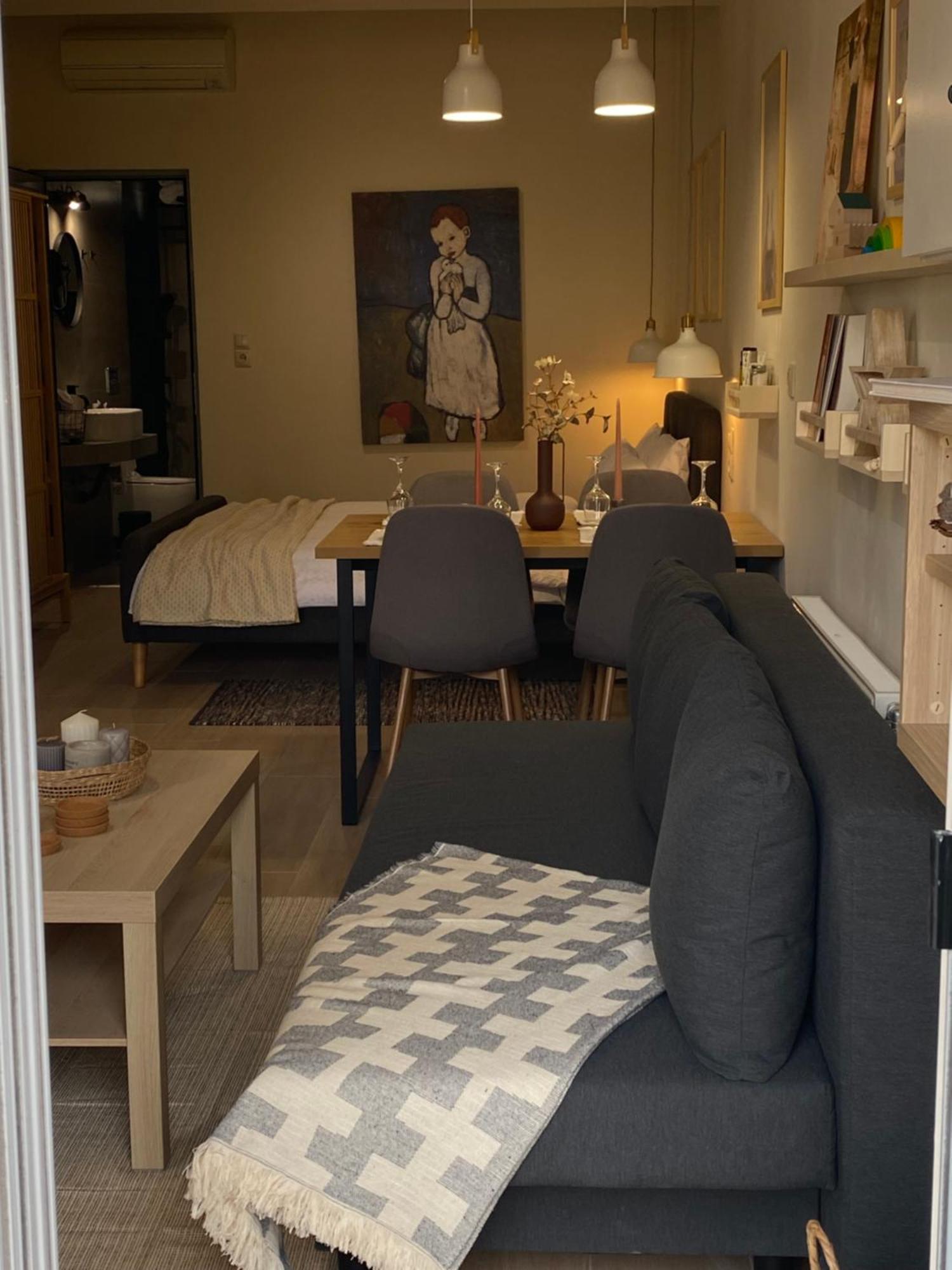 D.F. Appartement Kalampáka Buitenkant foto